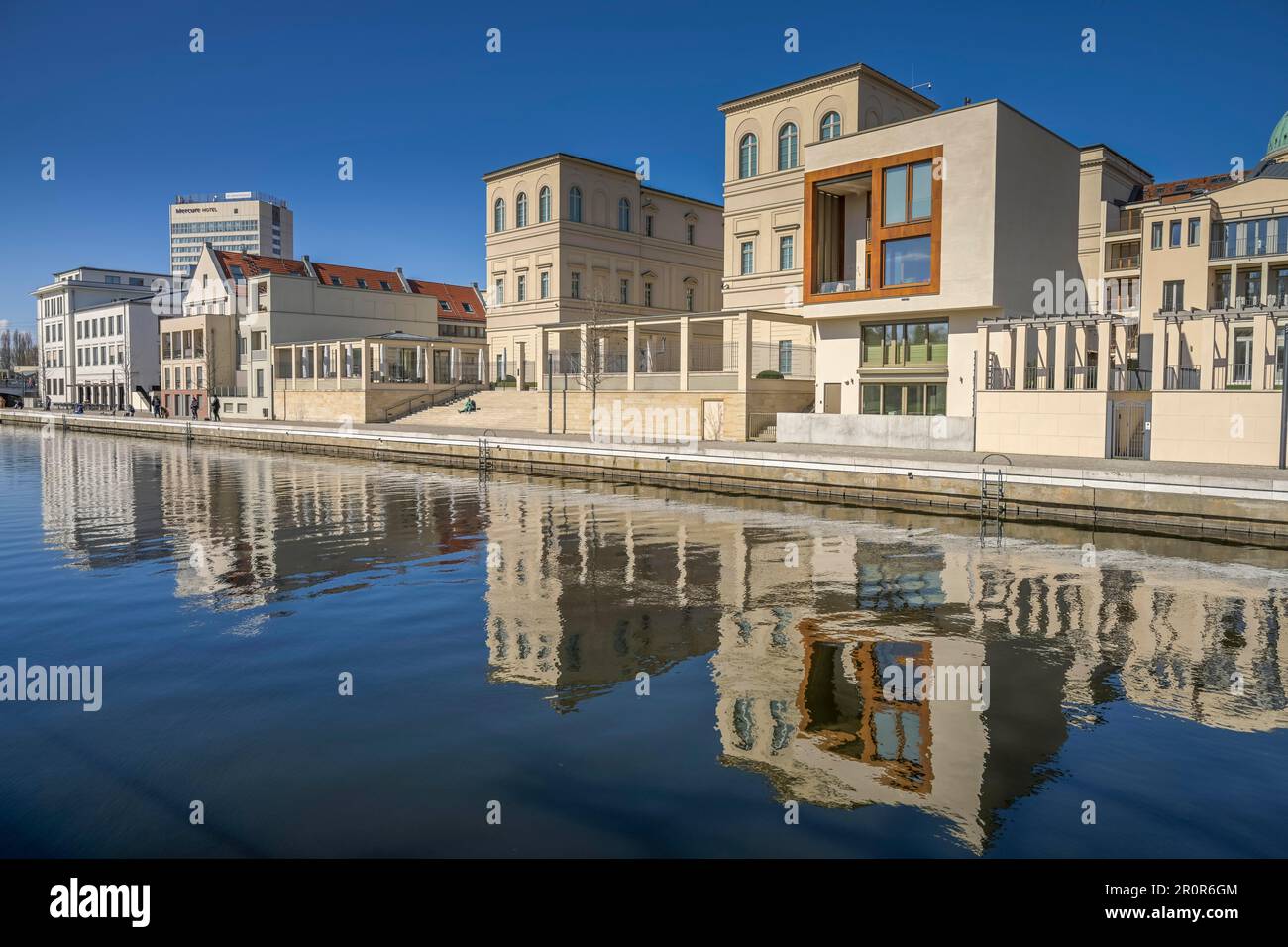 New buildings, real estate, Havel arm, Alte Fahrt, Museum Baberini