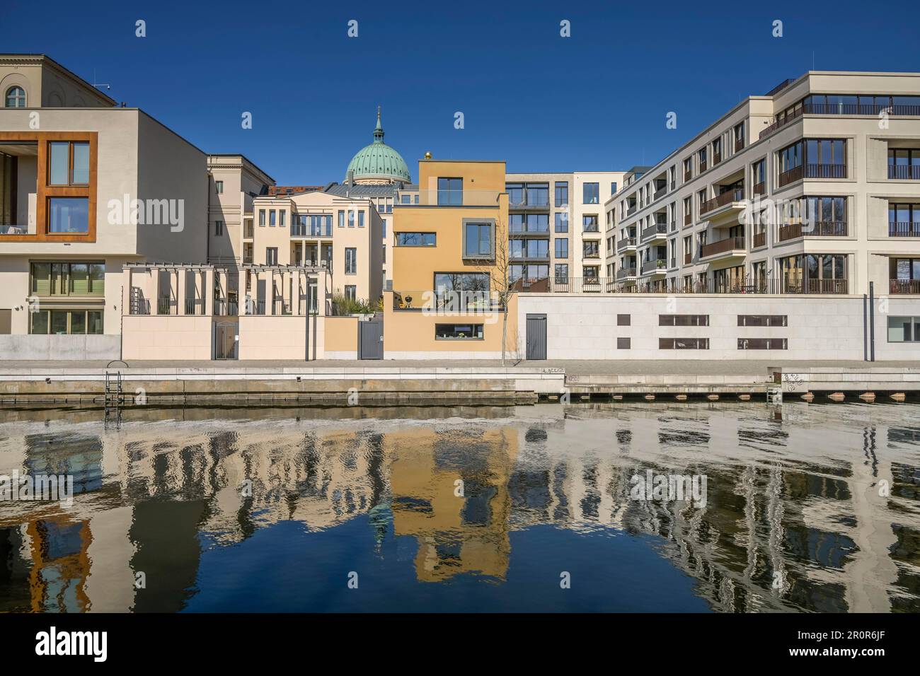 New buildings, real estate, Havel arm, Alte Fahrt, AdolfMietheUfer