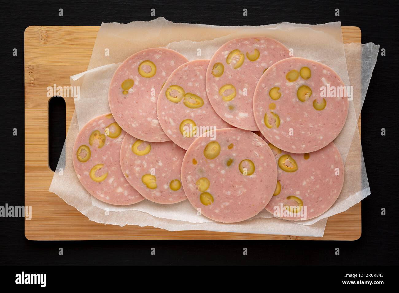 Organic Sliced Mortadella with Olives Ready to Eat Stock Photo Alamy