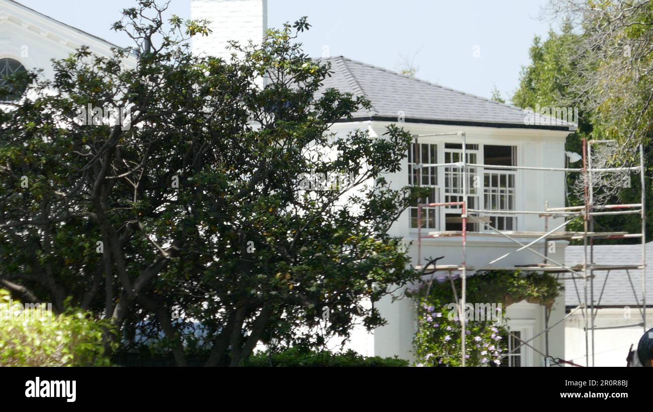 Los Angeles, California, USA 8th May 2023 Actor Tyrone Power and Actor David Niven Former Home/house at 139 N. Saltair Avenue on May 8, 2023 in Los Angeles, California, USA. Photo by Barry King/Alamy Stock Photo Stock Photo