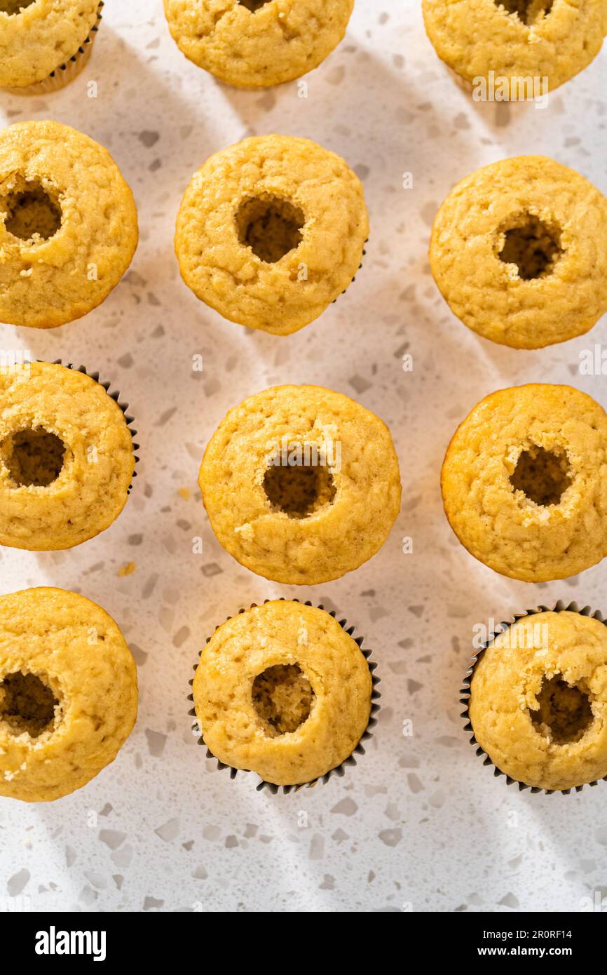 Dulce de Leche Cupcakes Stock Photo - Alamy