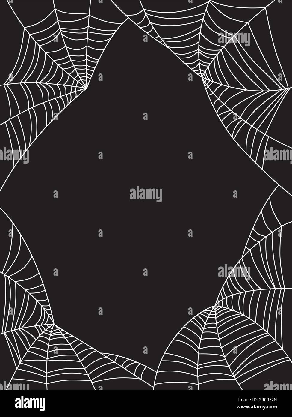 The background is black with a white web Stock Vector Image & Art - Alamy