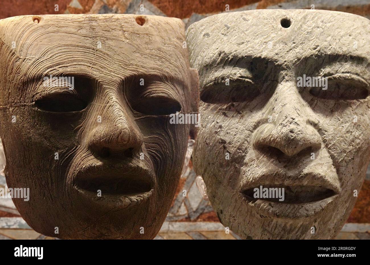 Some Disturbing Ritual Masks from the ancient and mysterious ...