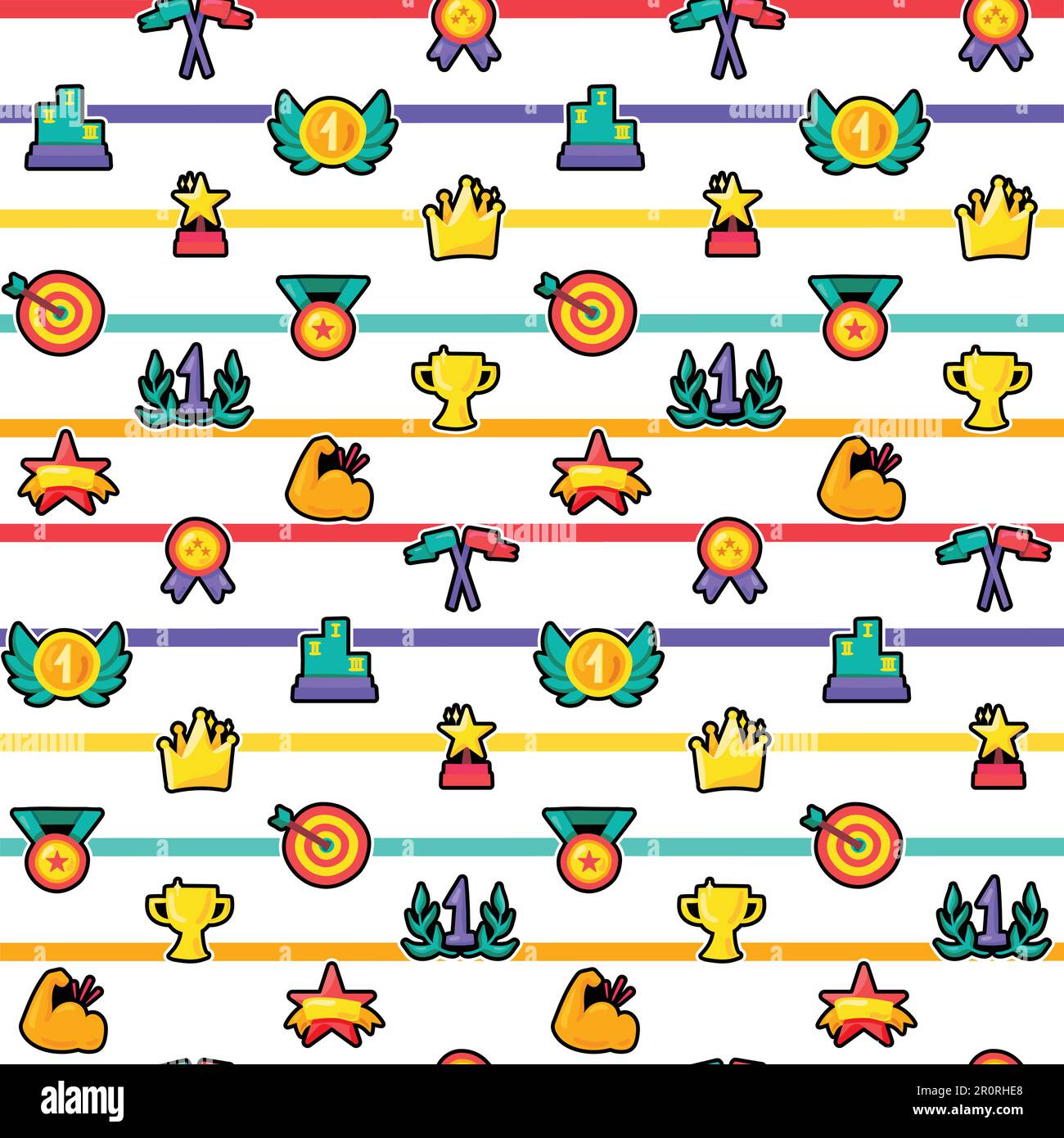 Rewards Color Target rewards Stock Vector Images - Alamy