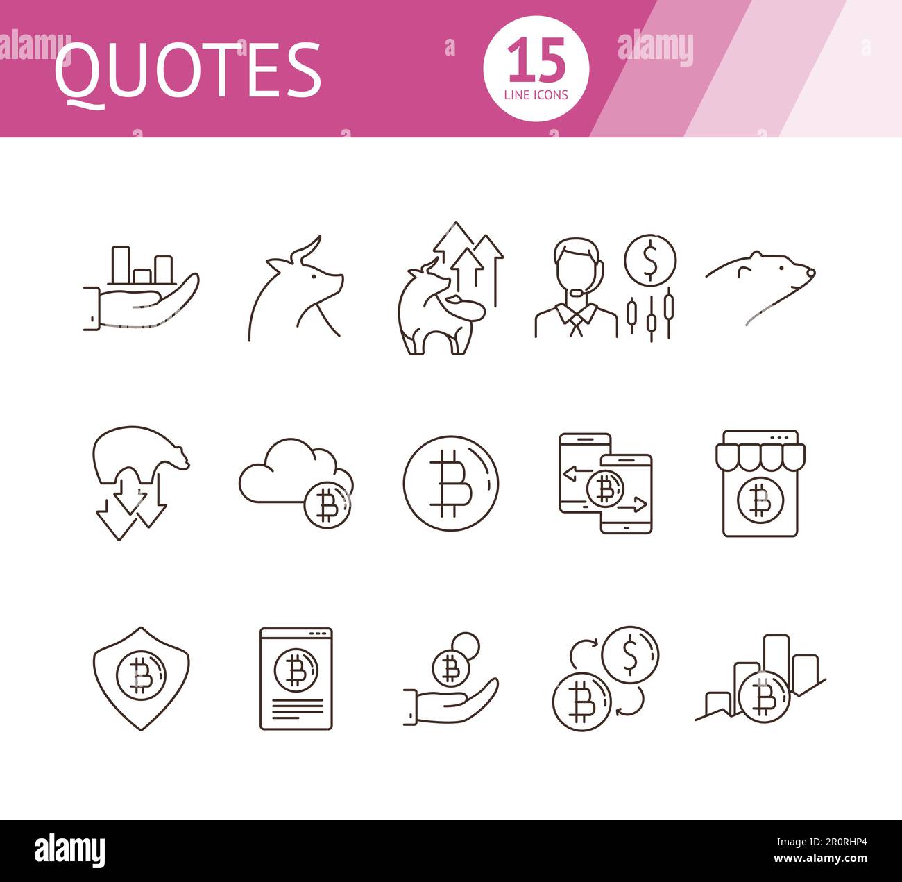 Rate quotes Stock Vector Images - Alamy