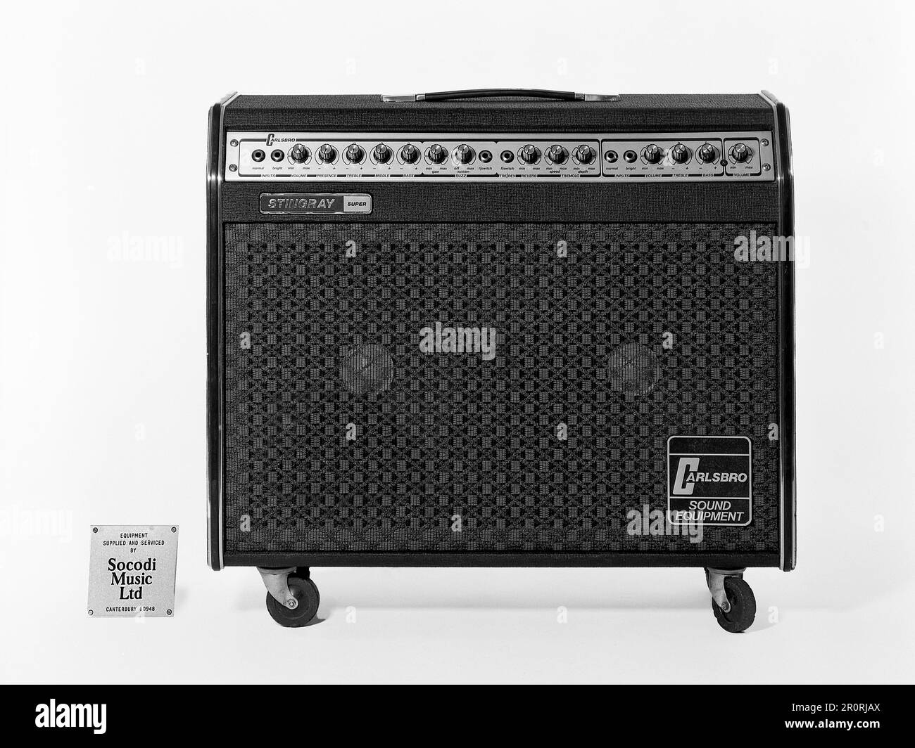 Carlsbro,Stingray,Super,Guitar,Combo,Amplifier,2 x 12' Speakers,Archive Stock Photo