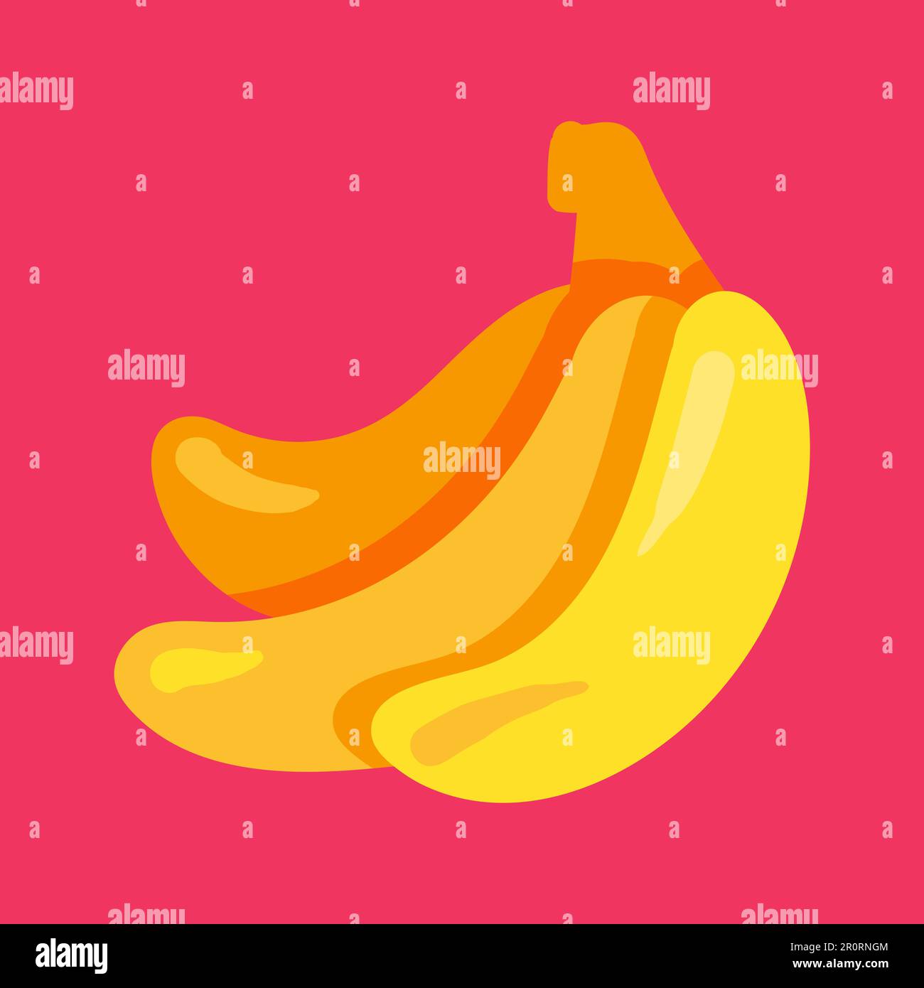 Cartoon pink banana hi-res stock photography and images - Page 3