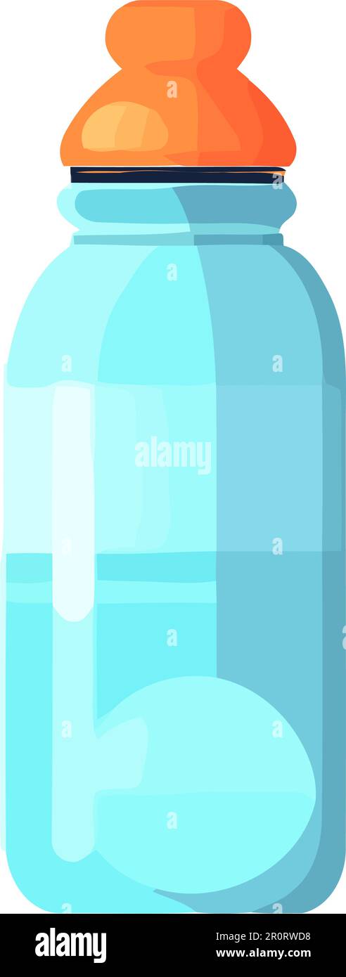 Fresh liquid drink in plastic bottle design Stock Vector Image & Art ...
