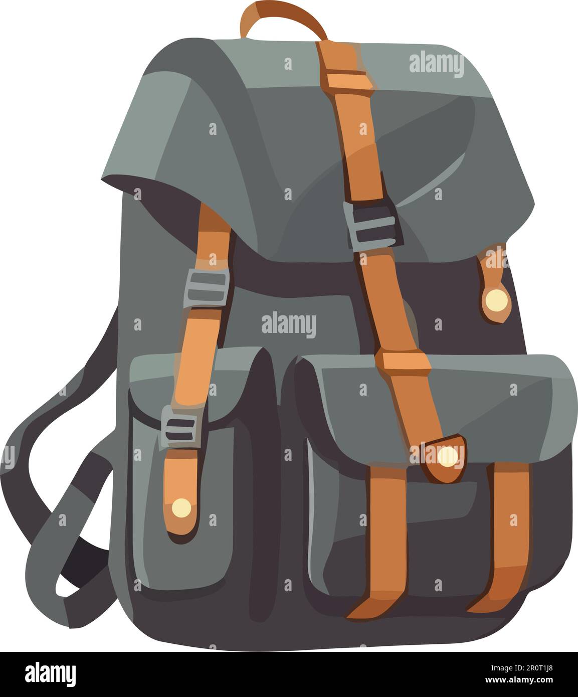 Adventure backpack symbolizes exploration Stock Vector Image & Art - Alamy