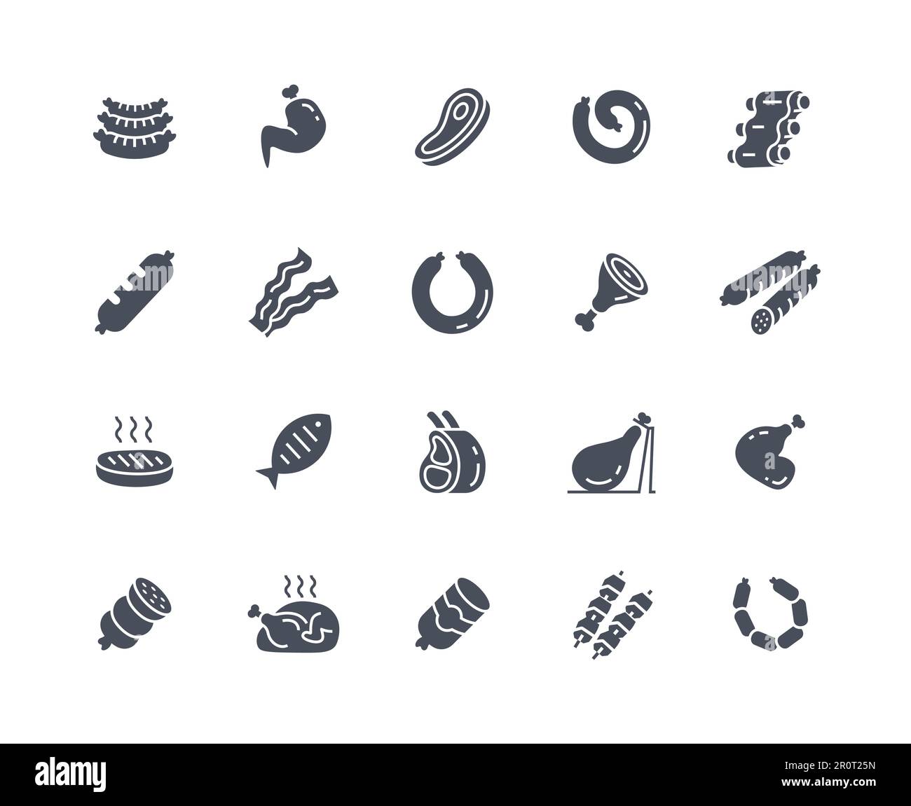 Meat And Sausage Icons Black Set Stock Vector Image Art Alamy meat-and-sausage-icons-black-set-stock-vector-image-art-alamy