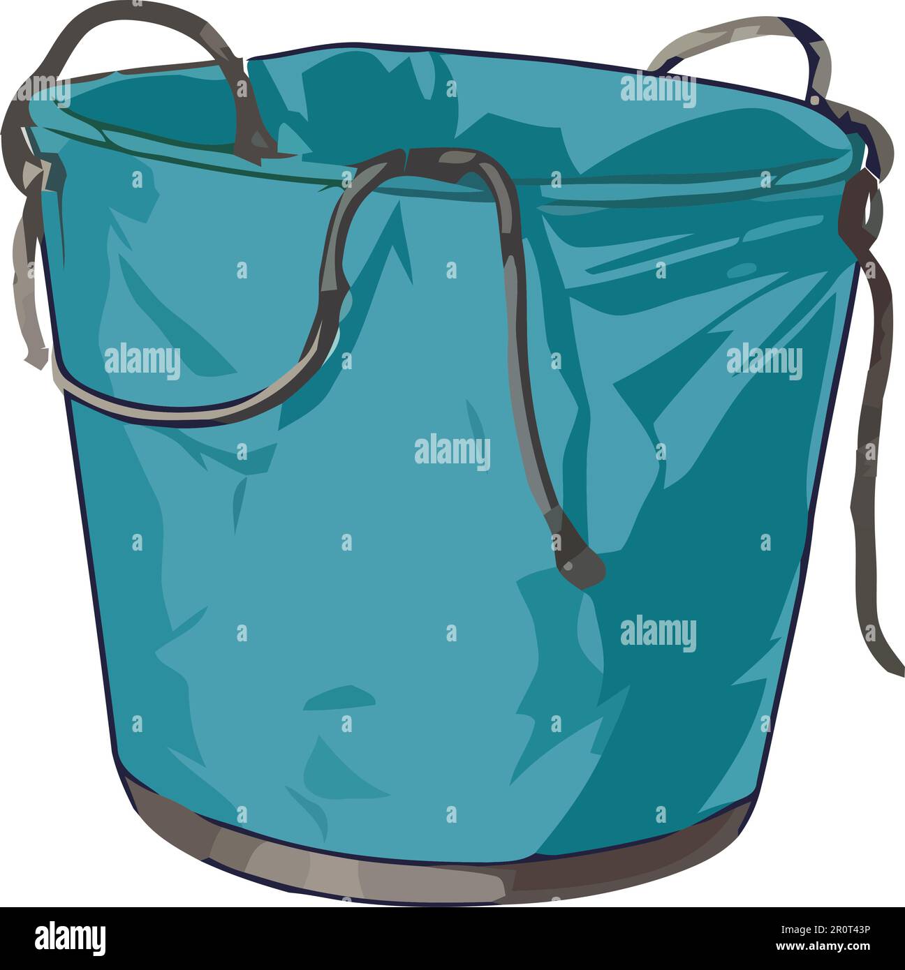 Plastic bucket empty template icon Stock Vector Image & Art Alamy