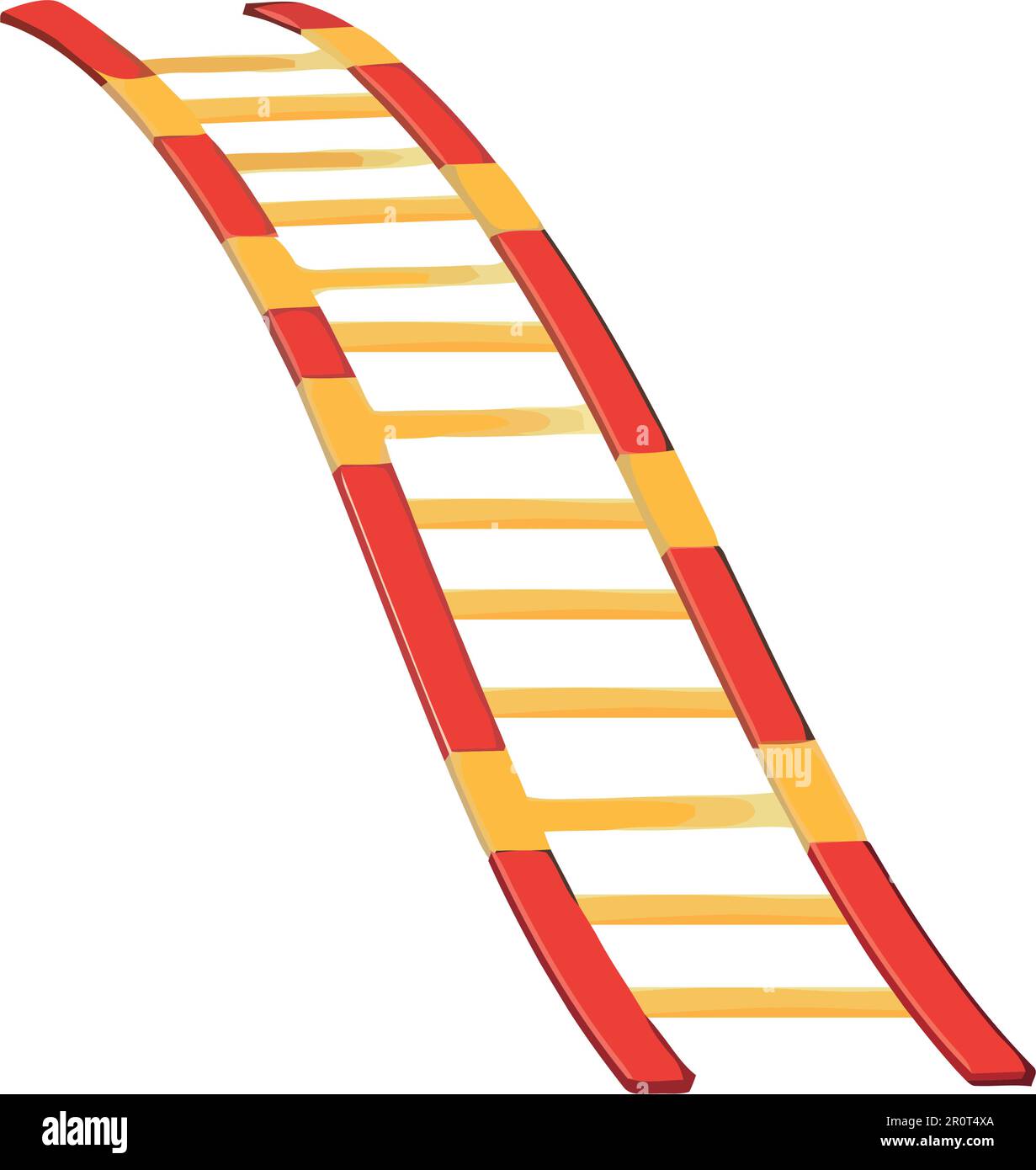 playground ladder on white background Stock Vector Image & Art - Alamy