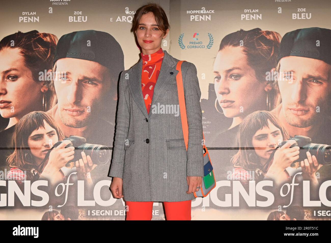 Rome, Italy. 09th May, 2023. Denise Tantucci attends the premiere of