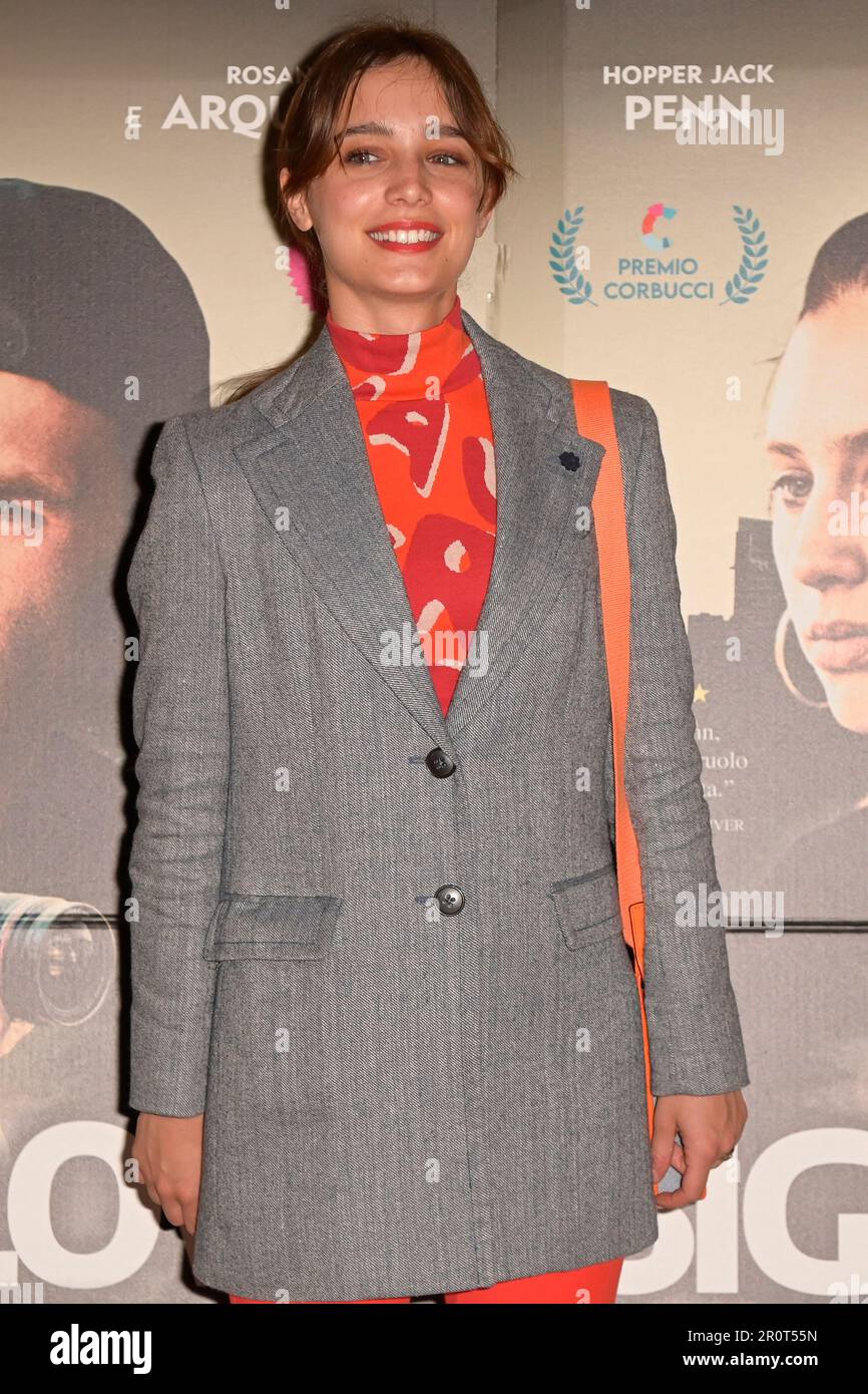 Rome, Italy. 09th May, 2023. Denise Tantucci attends the premiere of