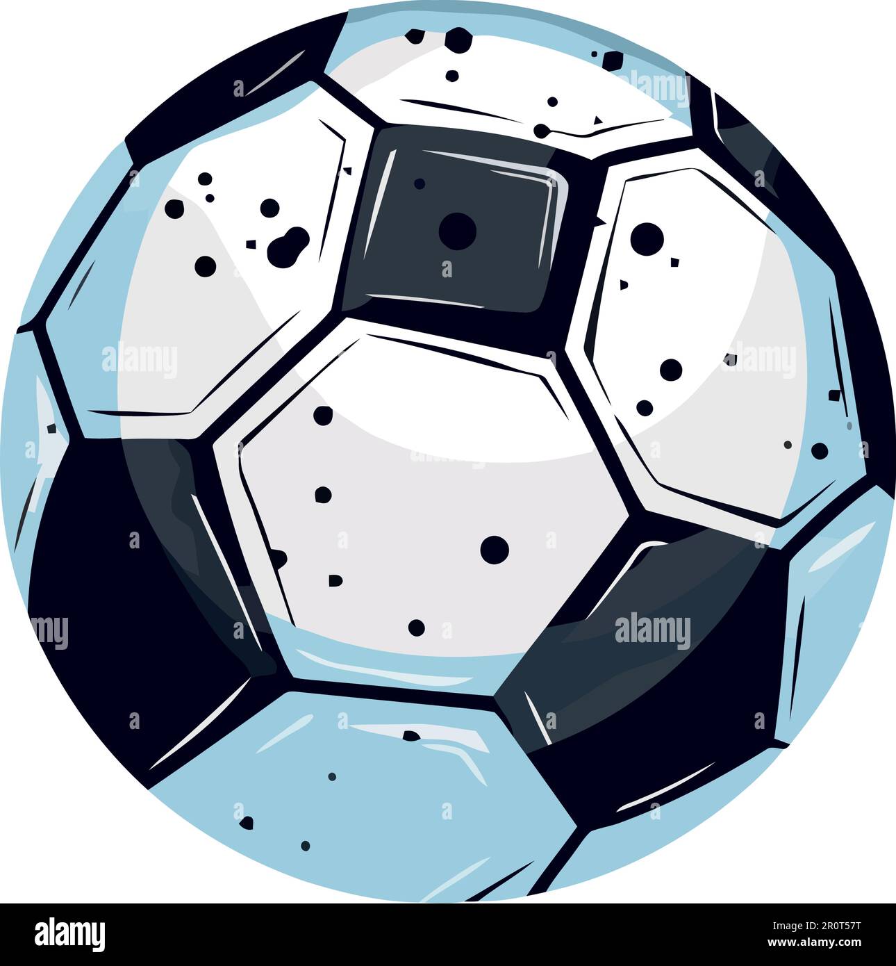 Soccer ball symbol, vector illustration Stock Vector Image & Art Alamy