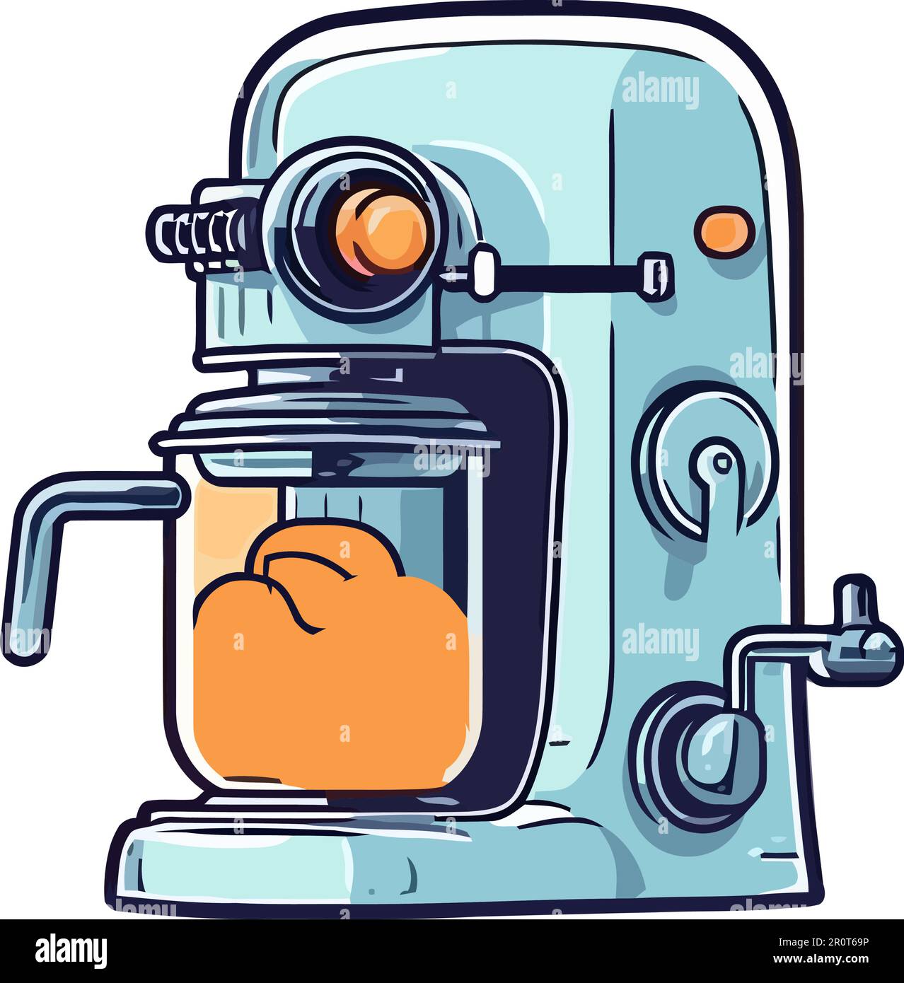 Old fashioned electric mixer Stock Vector Image & Art Alamy
