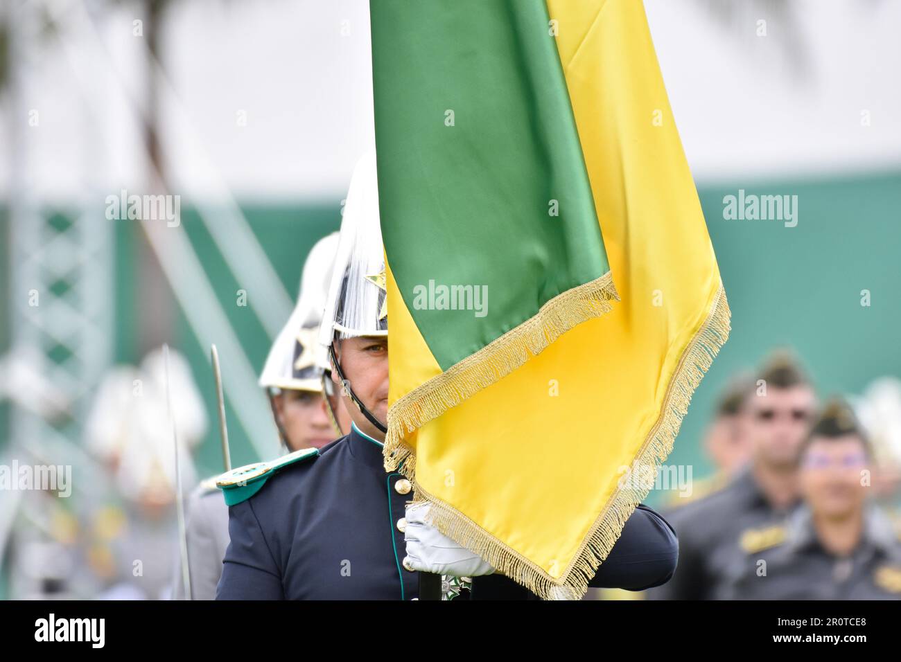 Bogota, Colombia. 09th May, 2023. during the ceremony of the new Colombian Police Director William Rene Salamanca at the General Santander Police Academy in Bogota, Colombia. May 9, 2023. Photo By: Cristian Bayona/Long Visual Press Credit: Long Visual Press/Alamy Live News Stock Photo