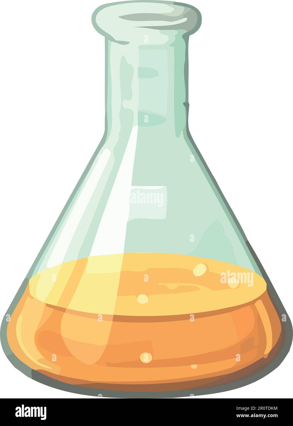 laboratory equipment beaker over white Stock Vector Image & Art - Alamy