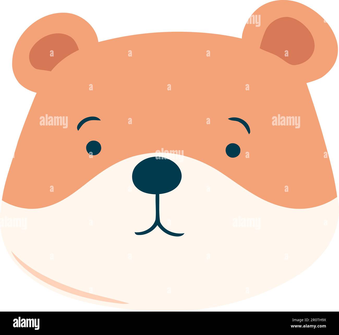 Cute teddy bear sitting Stock Vector Image & Art - Alamy
