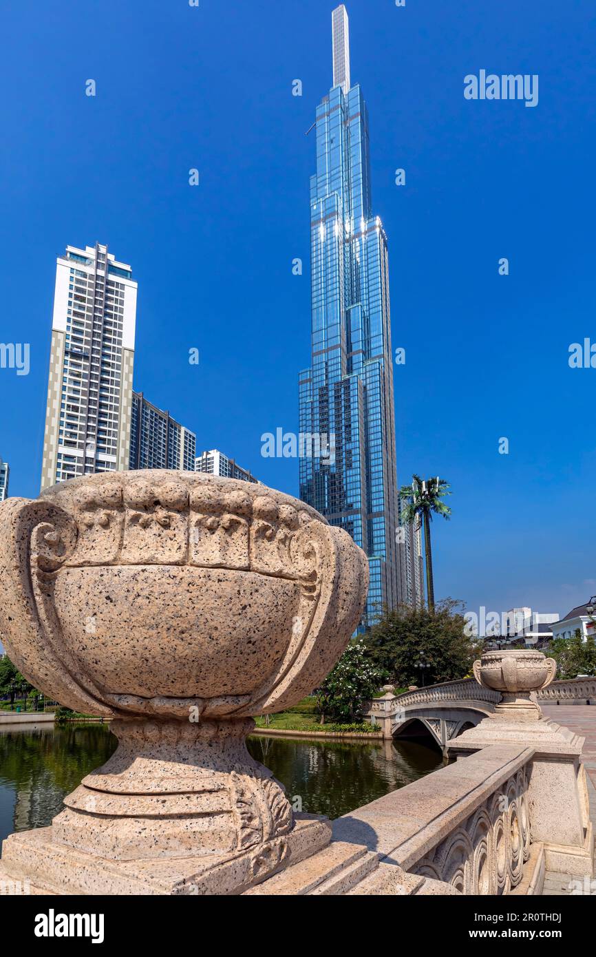 Landmark 81 tower, Ho Chi Minh City, Vietnam Stock Photo