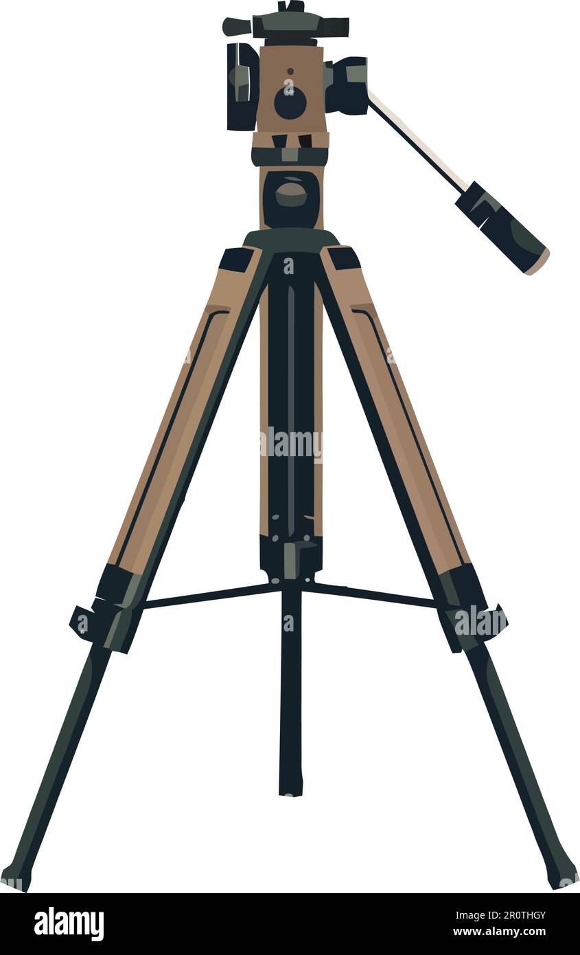 With camera for filming and photographing Stock Vector Images - Alamy