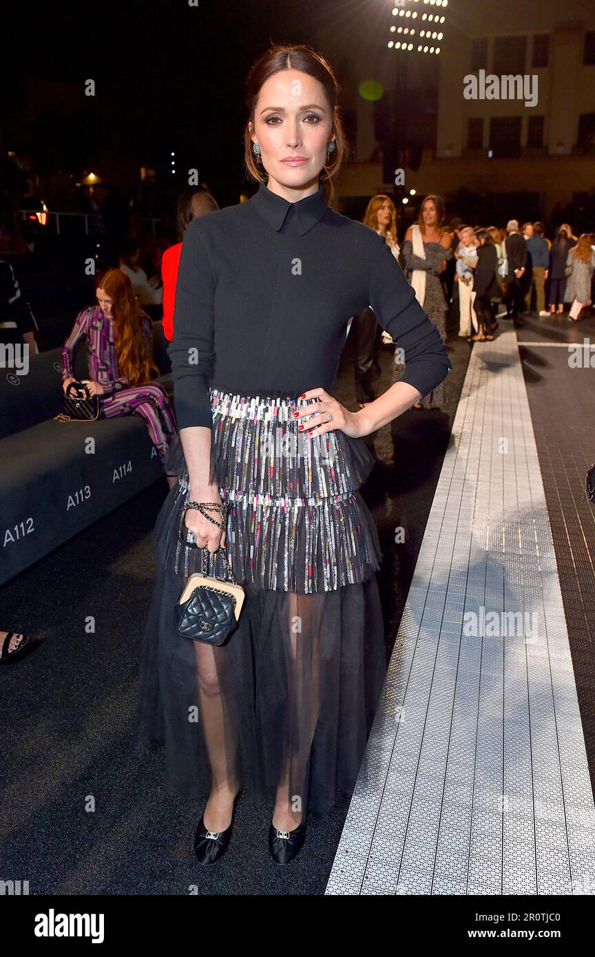 Rose Byrne attends the Chanel Cruise 2023/2024 Fashion Show on Tuesday