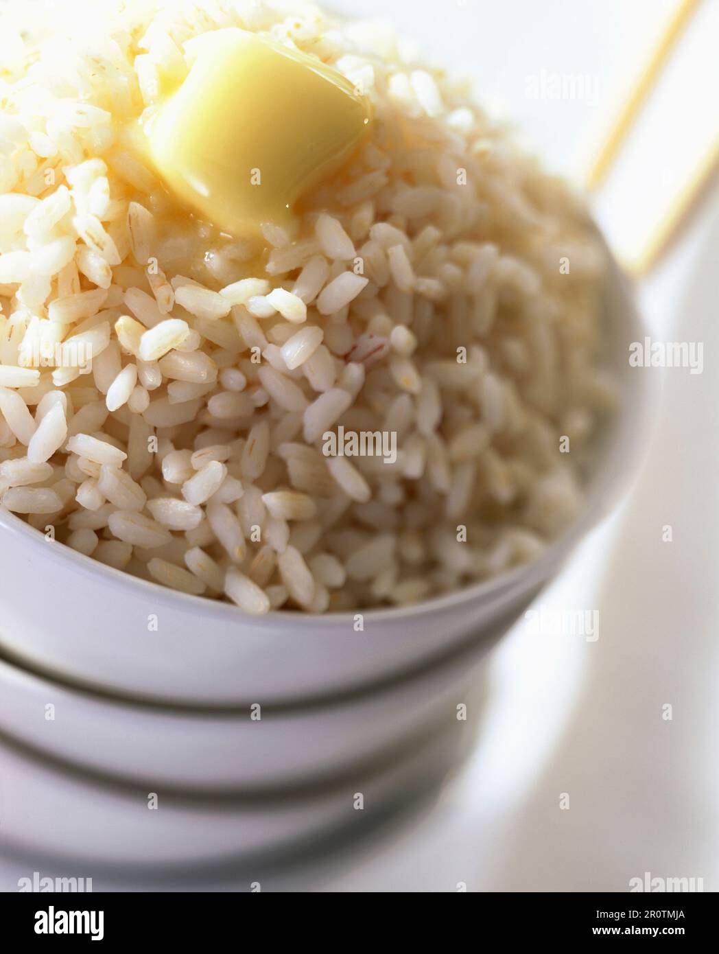 Bowl of rice Stock Photo - Alamy