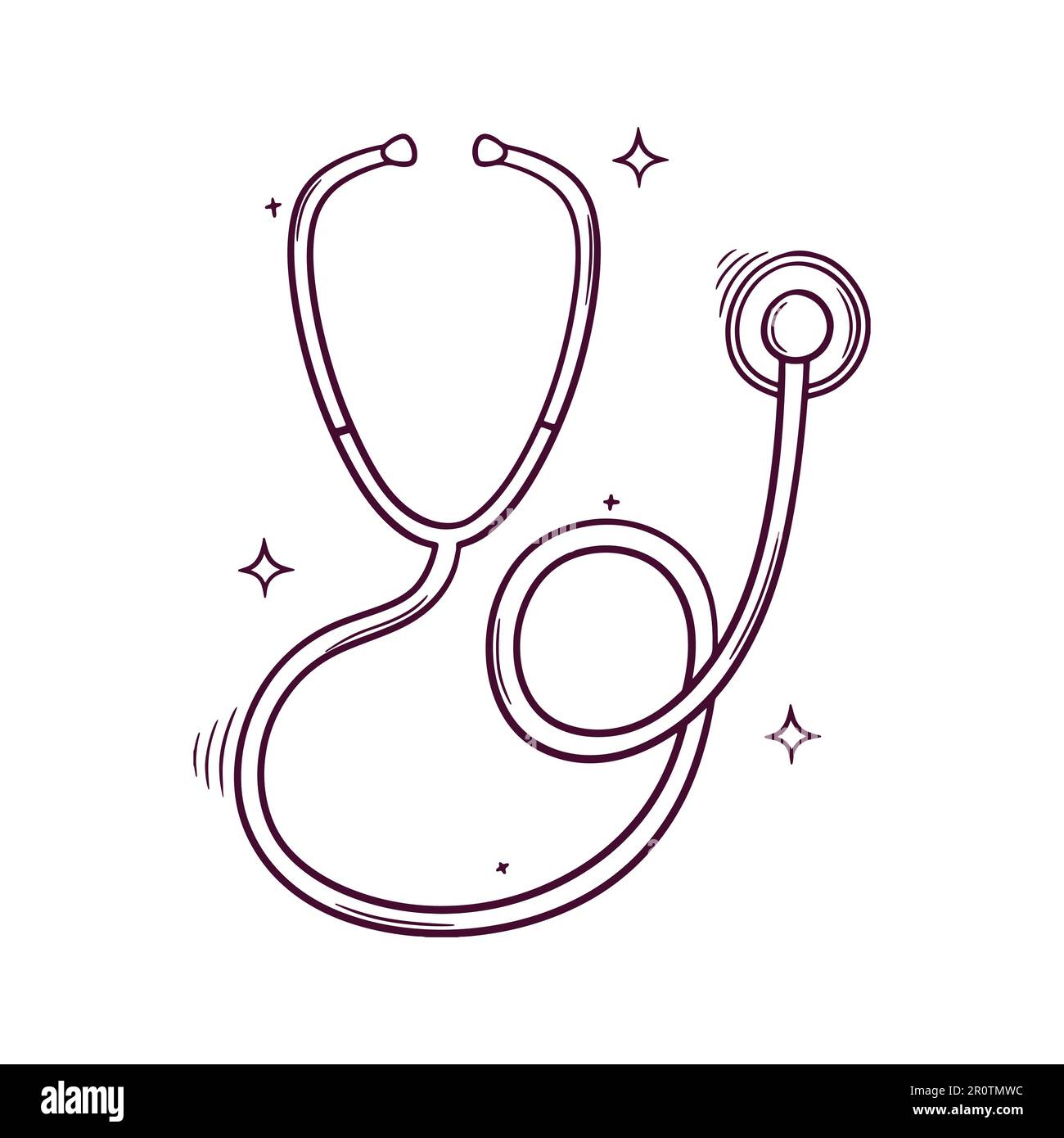 Drawing heart medical doctor stethoscope hi-res stock photography and  images - Page 3 - Alamy