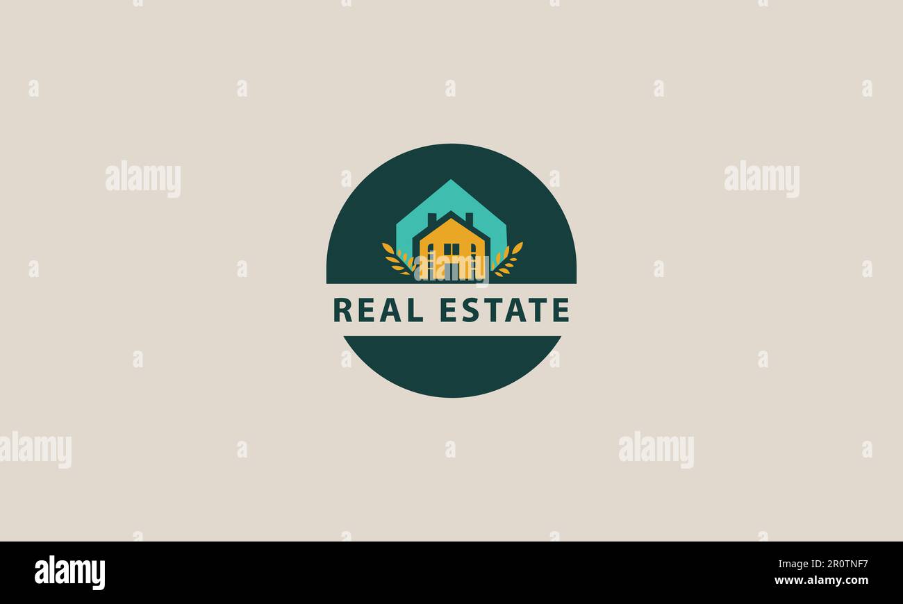 Creative real estate logo design Stock Vector Image & Art - Alamy