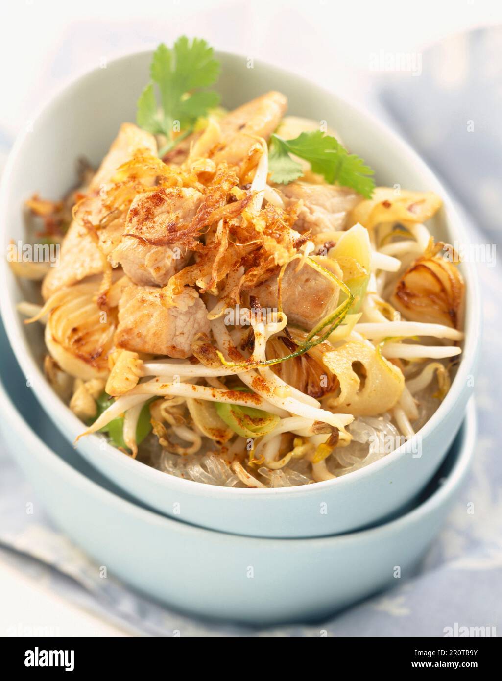 Chinese pork stir fry Stock Photo - Alamy