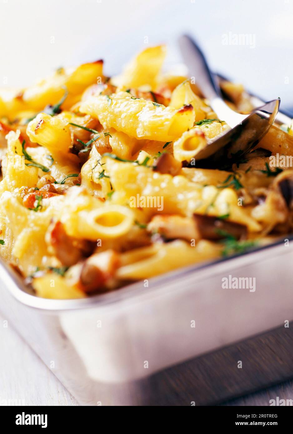 Pasta pudding with eggplant hi-res stock photography and images - Alamy