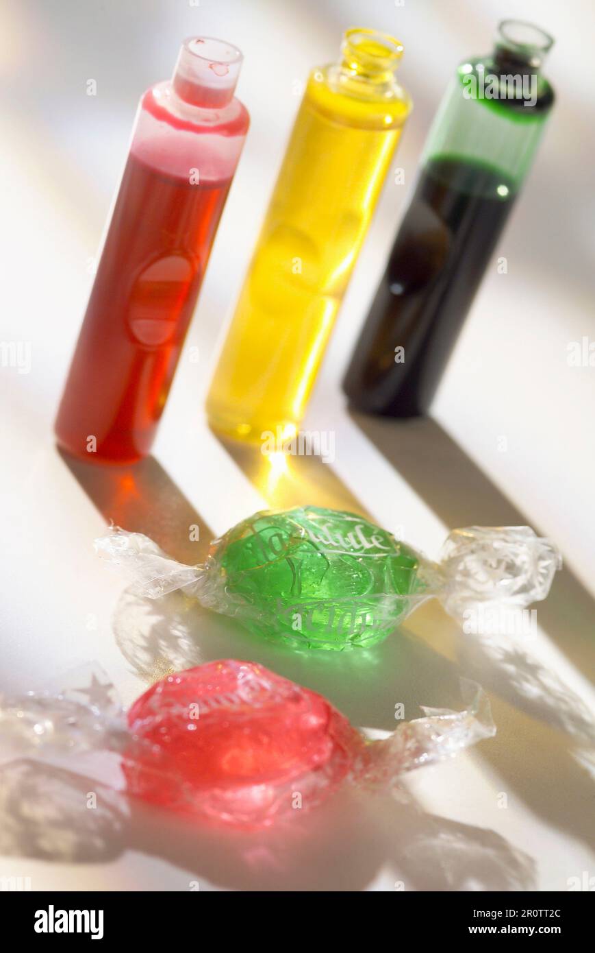 Food colorings and additives Stock Photo