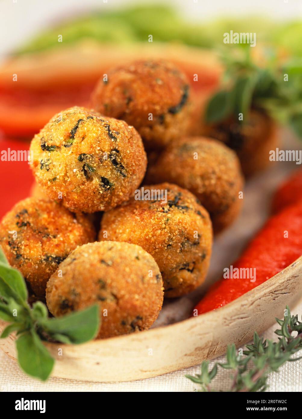 tofu and spinach dumplings Stock Photo Alamy