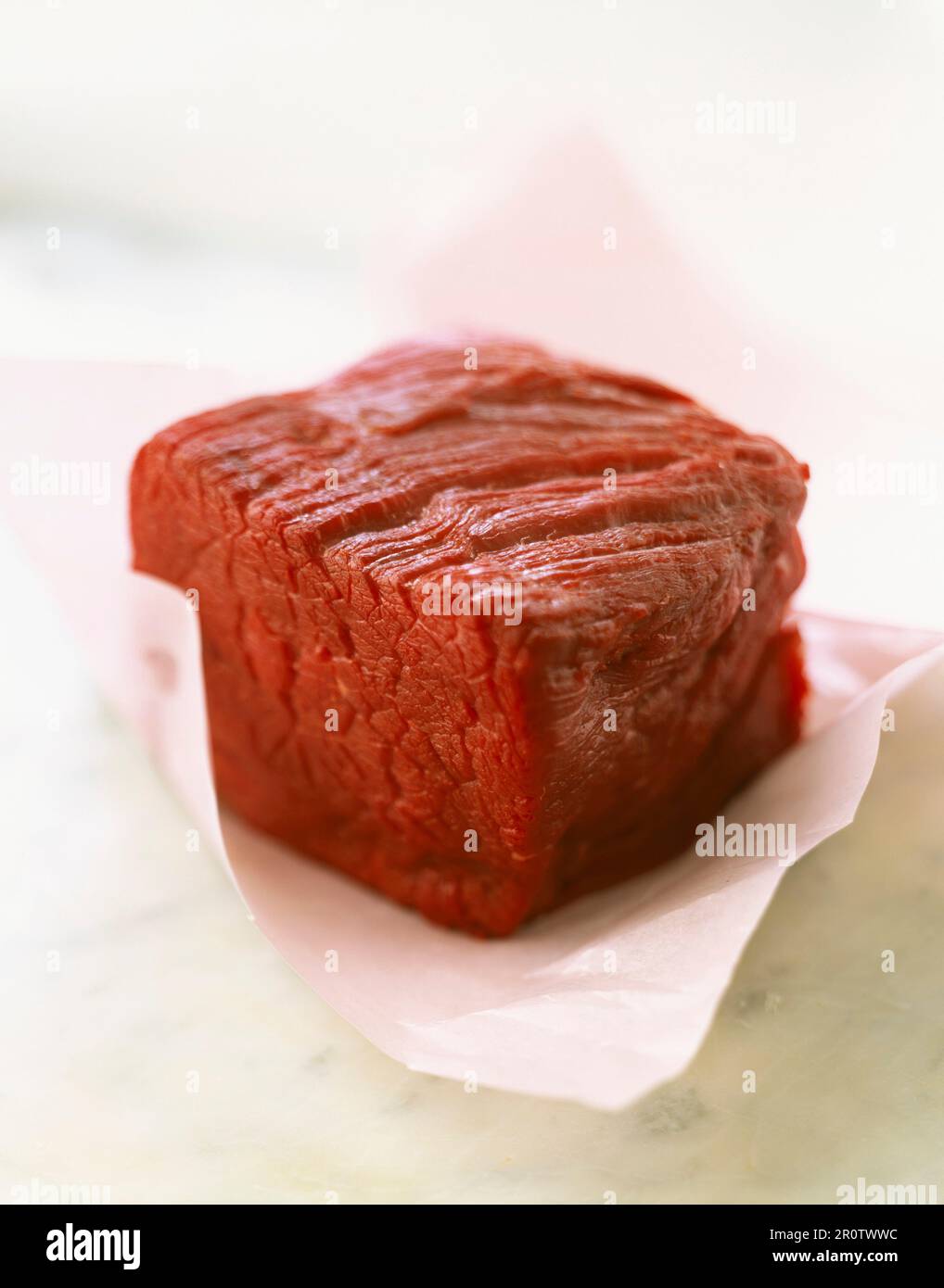 Raw beef steak Stock Photo