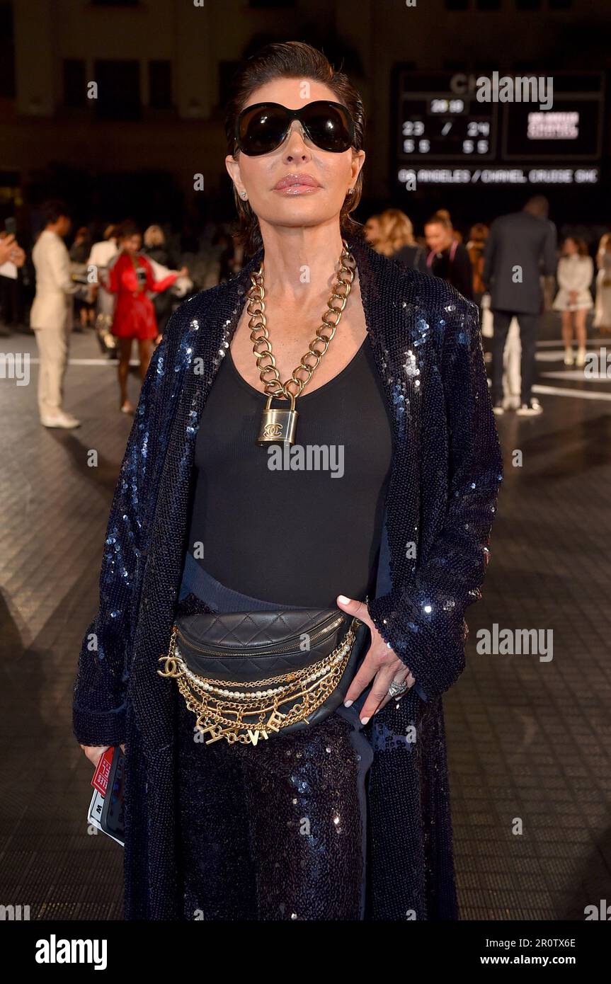 Lisa Rinna attends the Chanel Cruise 2023/2025 Fashion Show on Tuesday