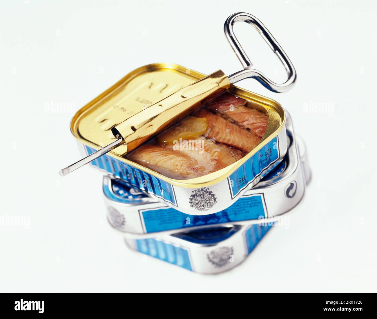 Cans of sardines Stock Photo Alamy