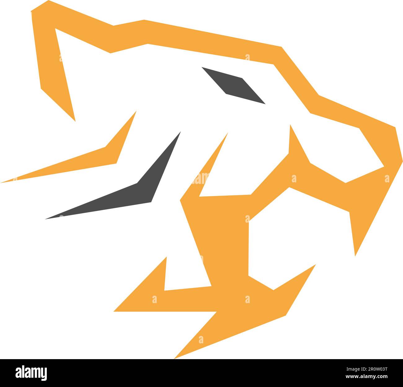 Tiger logo icon design illustration Stock Vector