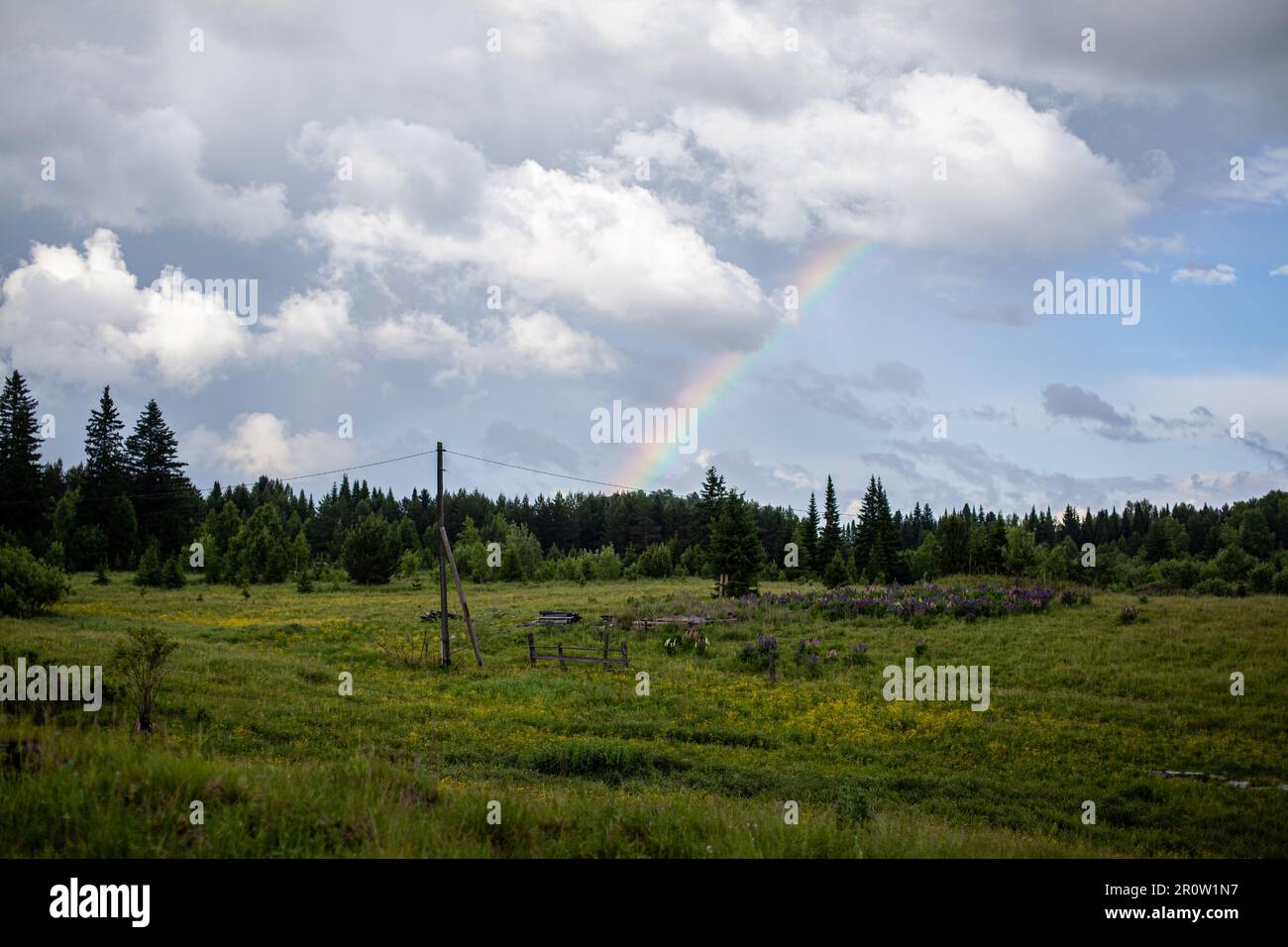 Rainbow after the rain hi-res stock photography and images - Alamy
