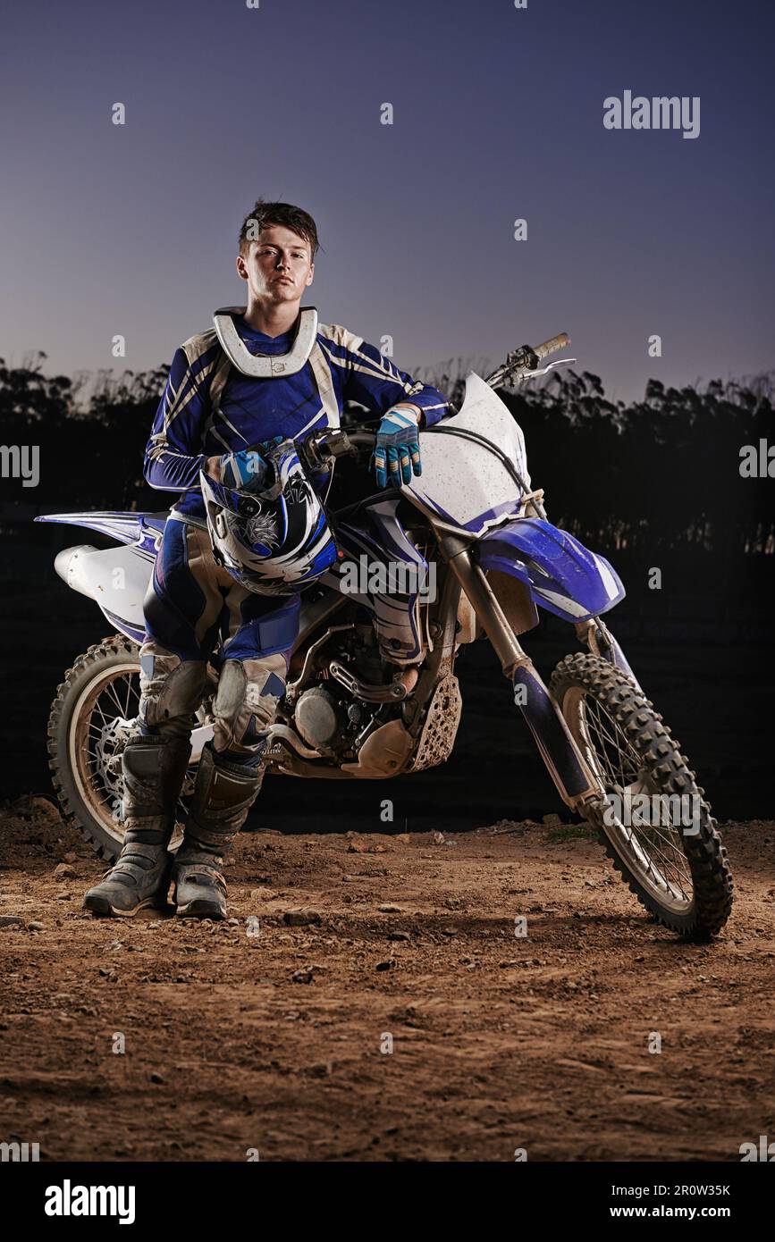 Motocross Men Rider Young men on motocross bikes hi-res stock photography and images - Alamy