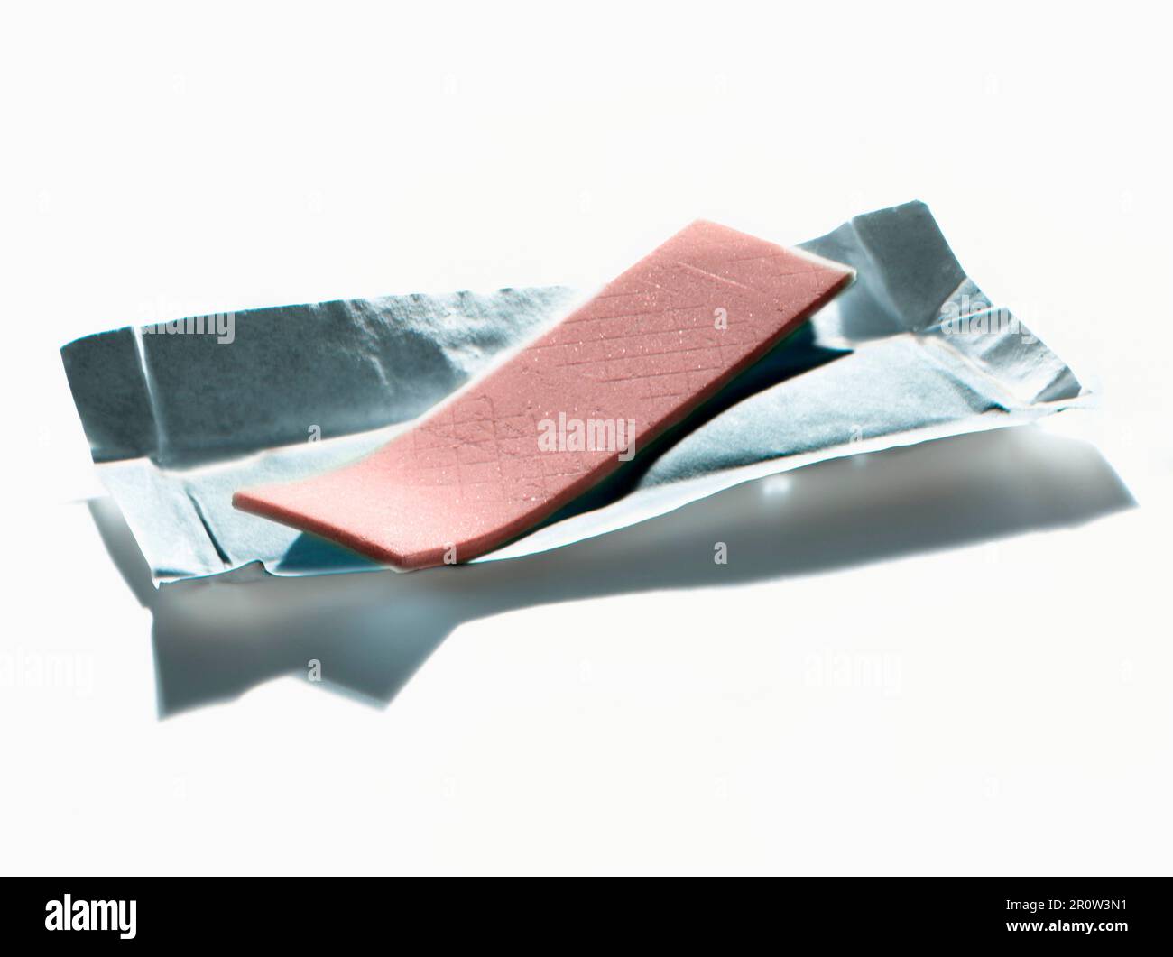 Strawberry chewing-gum Stock Photo