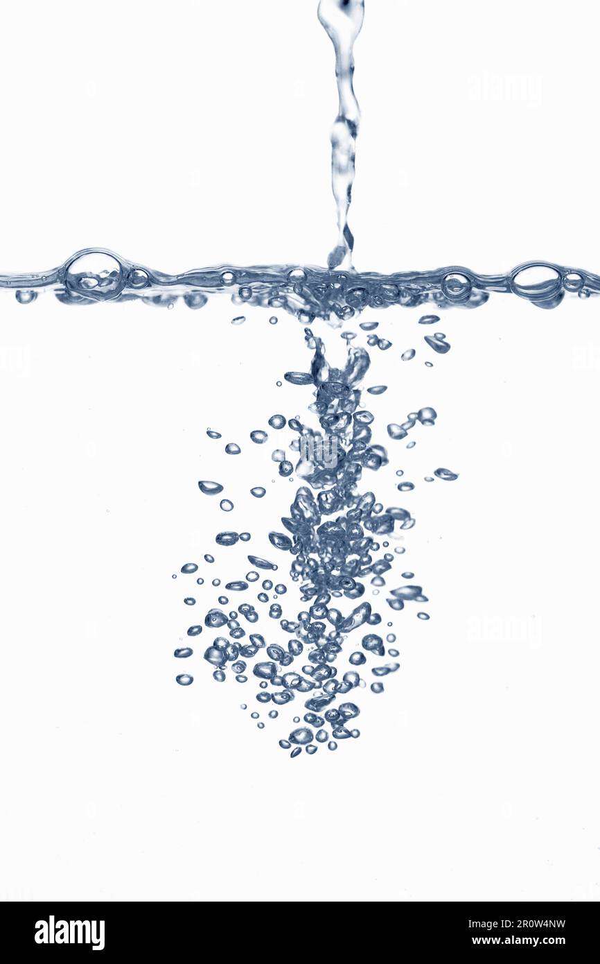 Bubbles in water Stock Photo Alamy