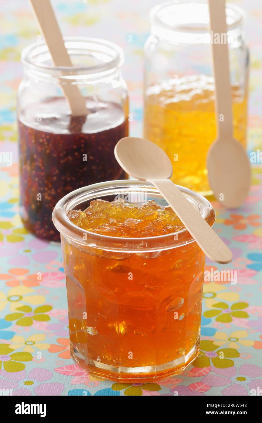 Selection of jams hi-res stock photography and images - Alamy