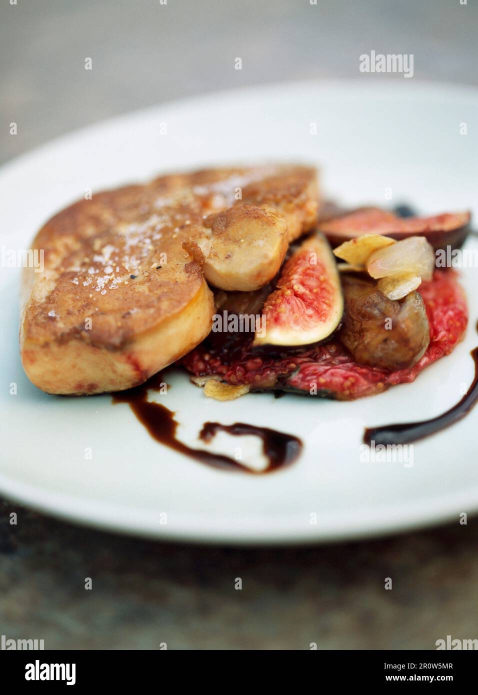 Seared Foie Gras With Caramelized Figs