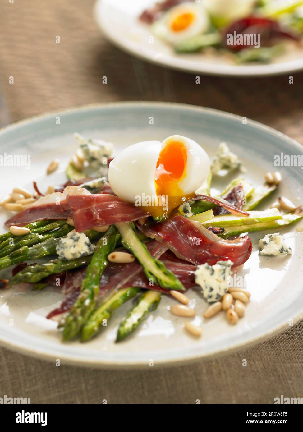 Asparagus, Soft Eggs & Ham