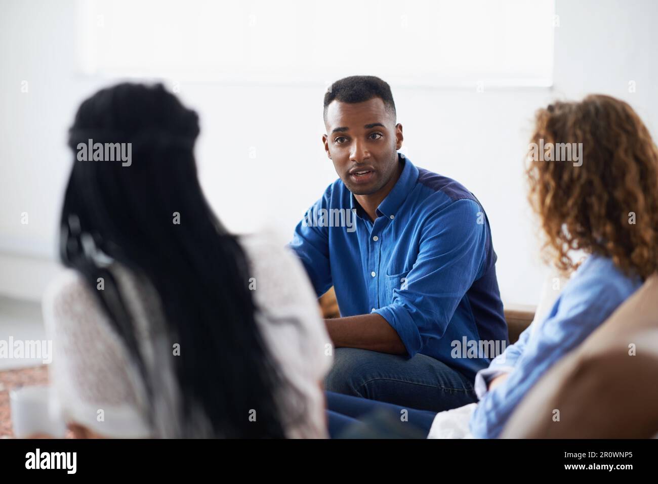 Working together to ensure success. a diverse group of coworkers. Stock Photo