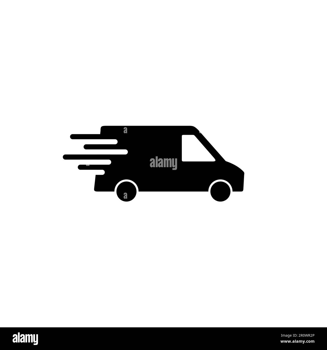 Fast shipping delivery truck icon vector. Delivery truck icon. fast ...