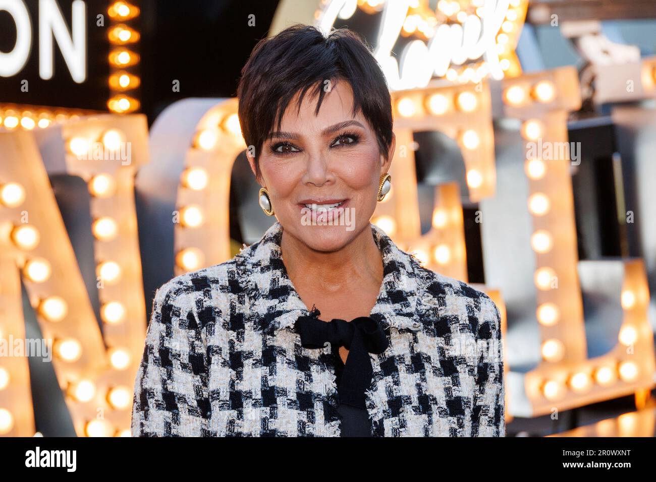 Kris Jenner arrives at the Chanel Cruise 2022/2023 Fashion Show on