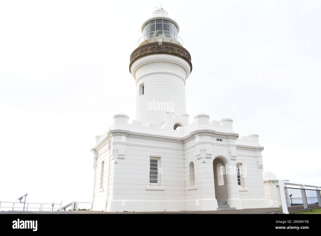Byron Bay light house built in 1901 stunning view from the cliff, HD wallpaper Stock Photo Alamy