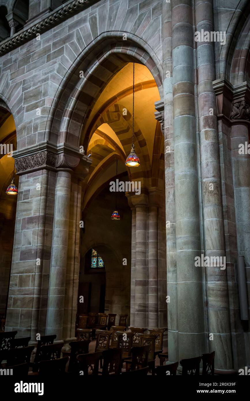 Basel Minster, originally a Catholic cathedral and today a Reformed