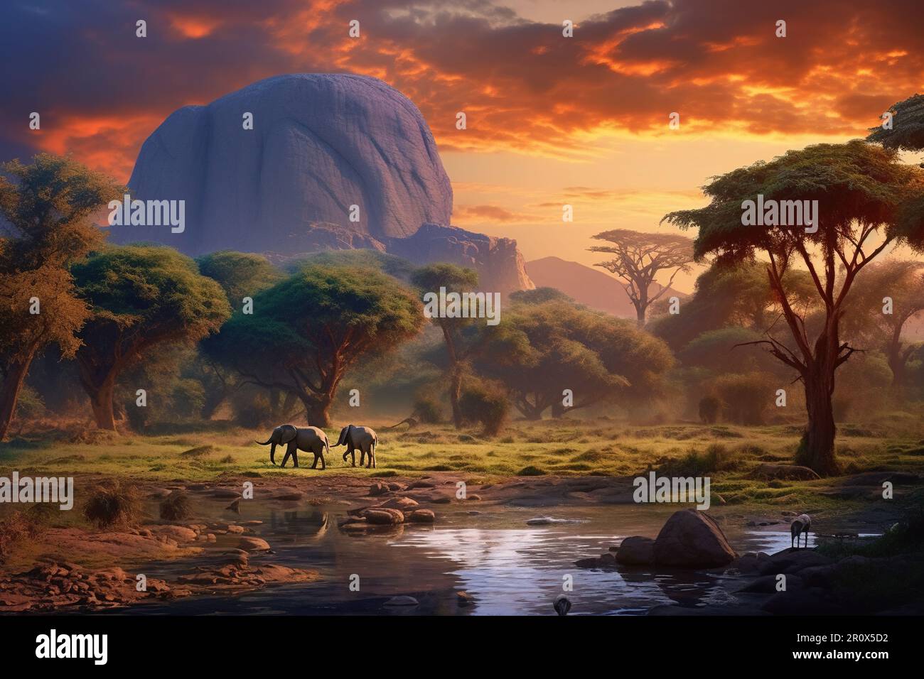 Jungle adventure artwork hi-res stock photography and images - Alamy